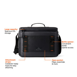 Nordic Drift Storm RCS water-repellent cooler bag 20L