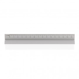 15cm. Aluminum triangular ruler