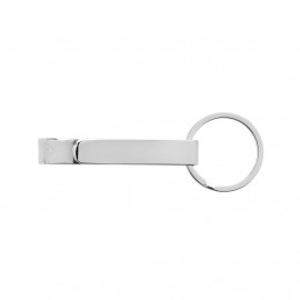 RCS recycled zinc alloy bottle opener keychain