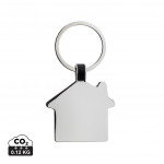 RCS recycled zinc alloy house keyring