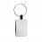 RCS recycled zinc alloy rectangle keyring