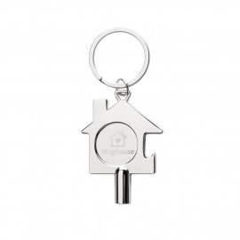 RCS recycled zinc alloy 3 in 1 keychain