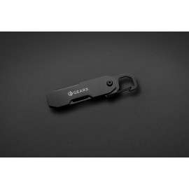 Gear X foldable EDC tool with carabiner and parcel cutter