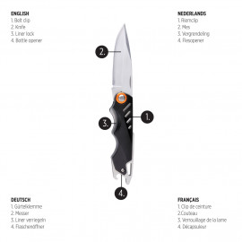 Джобен нож с отварачка "Excalibur"