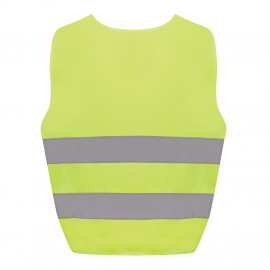 GRS recycled PET high-visibility safety vest 3-6 years