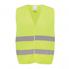 GRS recycled PET high-visibility safety vest