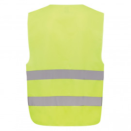 GRS recycled PET high-visibility safety vest