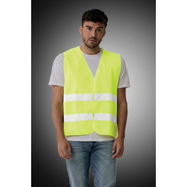 GRS recycled PET high-visibility safety vest
