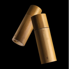 Ukiyo bamboo salt and pepper mill set