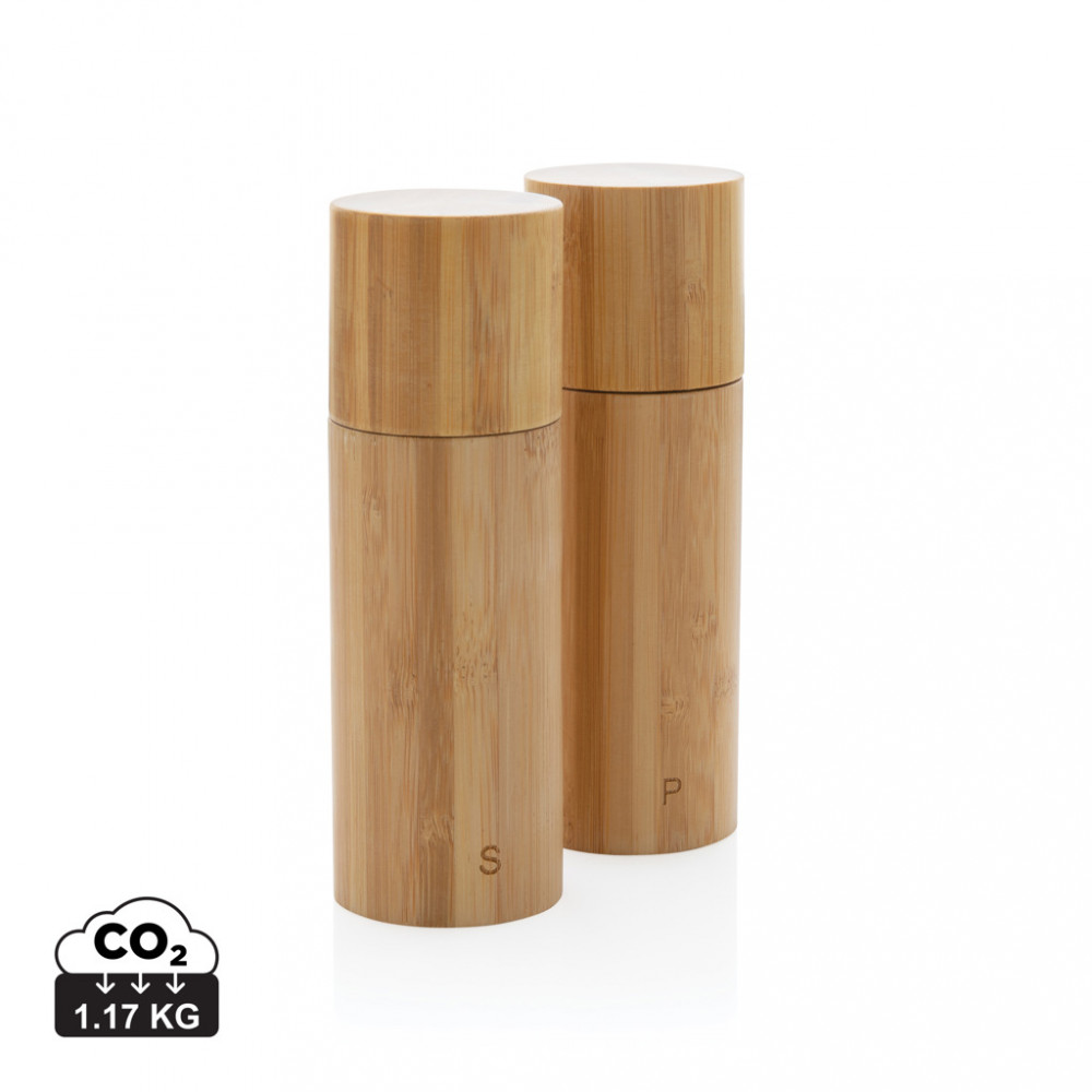 Ukiyo bamboo salt and pepper mill set Ukiyo bamboo salt and pepper mill set