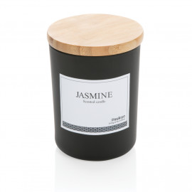 Ukiyo deluxe scented candle with bamboo lid