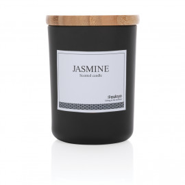 Ukiyo deluxe scented candle with bamboo lid