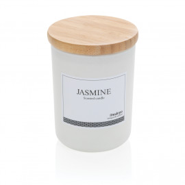 Ukiyo deluxe scented candle with bamboo lid