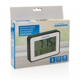 Grundig weatherstation alarm and calendar