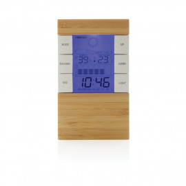 Utah RCS rplastic and bamboo weather station