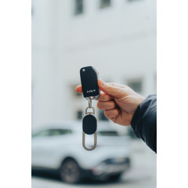 Keyfinder Dual keychain with worldwide locating