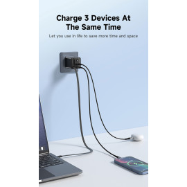 Urban Vitamin Mendocino 65W GaN charger retractable cable Urban Vitamin Mendocino 65W GaN charger retractable cable