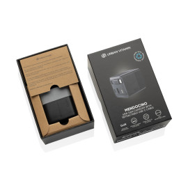 Urban Vitamin Mendocino 65W GaN charger retractable cable Urban Vitamin Mendocino 65W GaN charger retractable cable