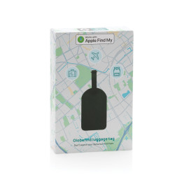 Globefind RCSrPolyester luggage tag with worldwide locating