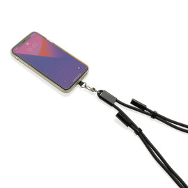LoopAmp RCS RPET adjustable phone cord with 60W cable