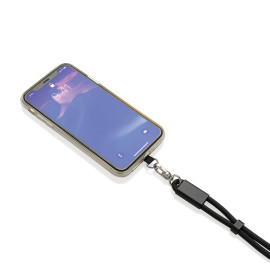 LoopAmp RCS RPET adjustable phone wrist strap 60W cable