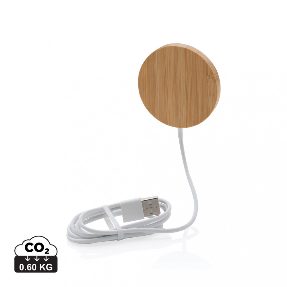 Безжично зарядно от бамбук "Bamboo" 10W Безжично зарядно от бамбук "Bamboo" 10W