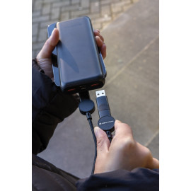 Oakland RCS recycled plastic 6-in-1 fast charging 45W cable