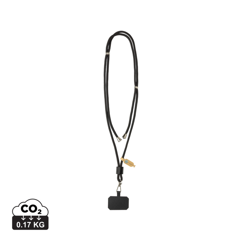 CarryLoop RCS recycled PET adjustable phone holder lanyard CarryLoop RCS recycled PET adjustable phone holder lanyard