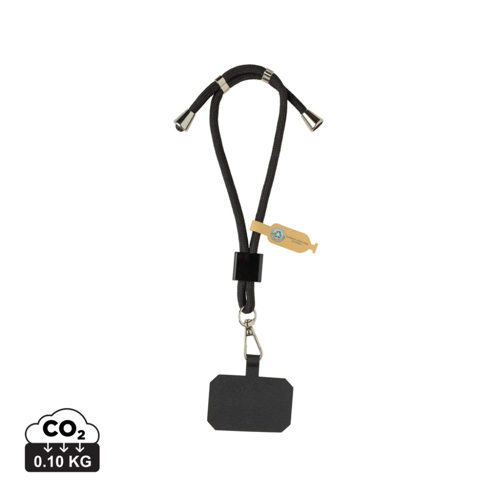 CarryLoop RCS recycled PET adjustable phone holder wristlet CarryLoop RCS recycled PET adjustable phone holder wristlet