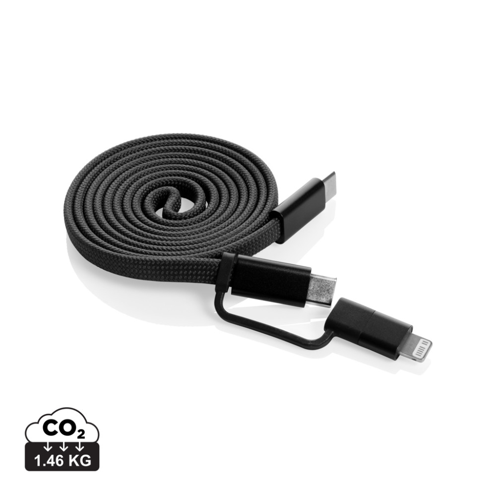 Arc RCS recycled Ultra-thin 60W 2 in 1 magnetic cable