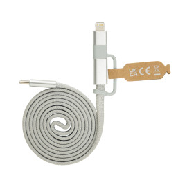 Arc RCS recycled Ultra-thin 60W 2 in 1 magnetic cable