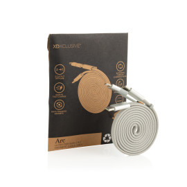 Arc RCS recycled Ultra-thin 60W 2 in 1 magnetic cable