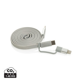 Arc RCS recycled Ultra-thin 60W 2 in 1 magnetic cable