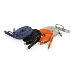 Arc RCS recycled Ultra-thin 60W 2 in 1 magnetic cable