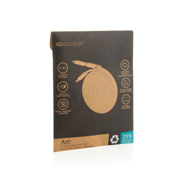 Arc RCS recycled Ultra-thin 60W 2 in 1 magnetic cable
