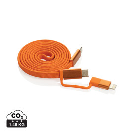 Arc RCS recycled Ultra-thin 60W 2 in 1 magnetic cable