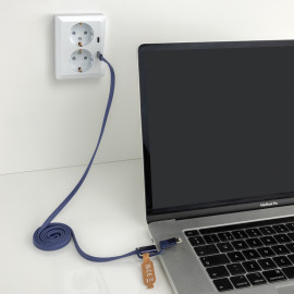 Arc RCS recycled Ultra-thin 60W 2 in 1 magnetic cable