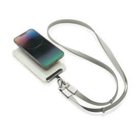 Nivo RCS recycled PET Crossbody lanyard