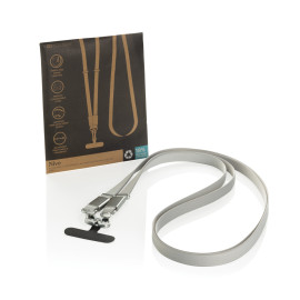 Nivo RCS recycled PET Crossbody lanyard