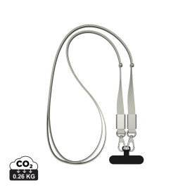 Nivo RCS recycled PET Crossbody lanyard