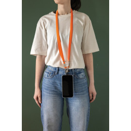 Nivo RCS recycled PET Crossbody lanyard