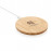 FSC®certified bamboo 5W wireless charger round