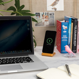 FSC®certified bamboo 5W wireless charging stand