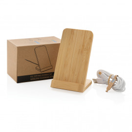 FSC®certified bamboo 5W wireless charging stand