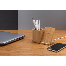 Calgary bamboo 10W wireless charger