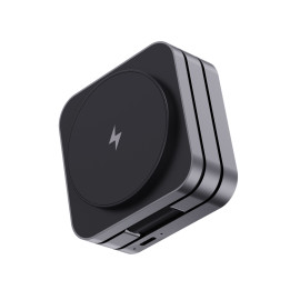 Terra RCS recycled aluminum foldable 3 in 1 15W charger