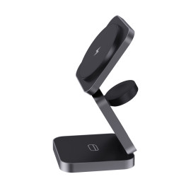 Terra RCS recycled aluminum foldable 3 in 1 15W charger