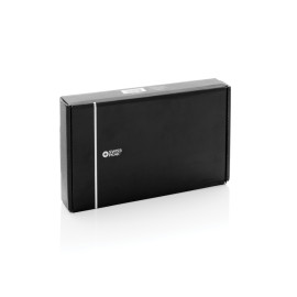 Swiss Peak RCS recycled travel case with 3 in 1 charger