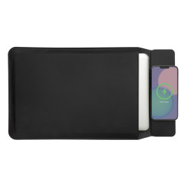Swiss Peak 15W magnetic charging laptop sleeve 14-15,6