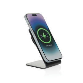 Terra aluminium 15W magnetic wireless charging phone stand